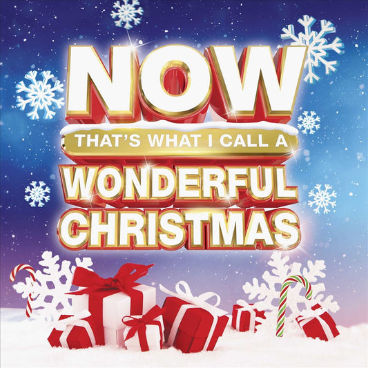 NOW Wonderful Christmas [Red & White Candy Floss 2 LP] cover art
