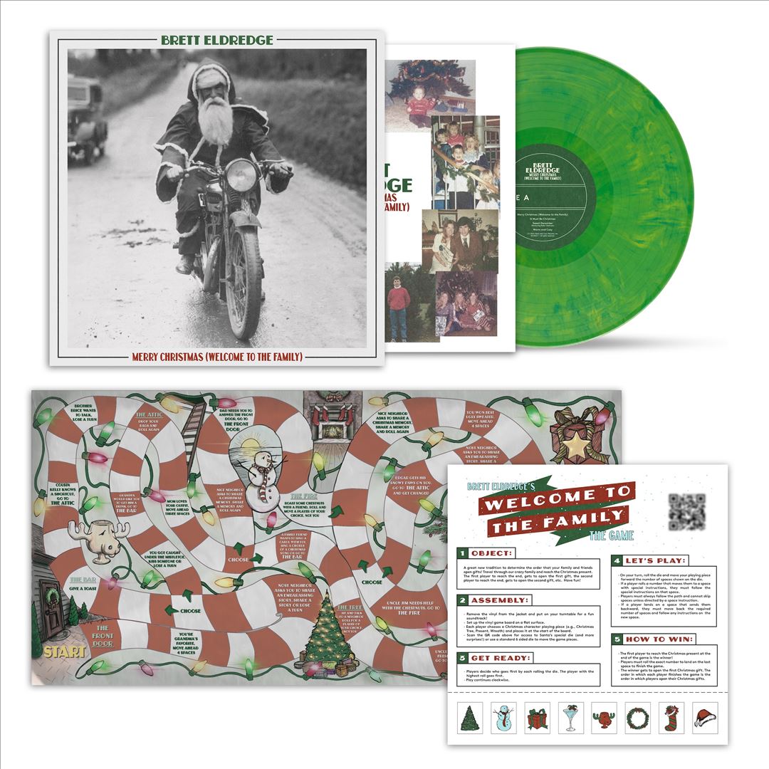 Merry Christmas (Welcome to the Family) [Evergreen LP] cover art