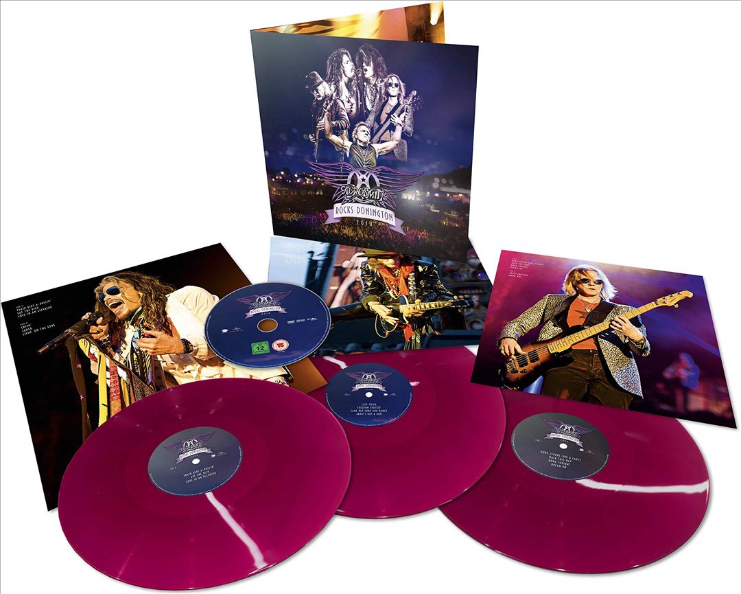 Rocks Donington 2014 [Red Vinyl 3LP/DVD] cover art