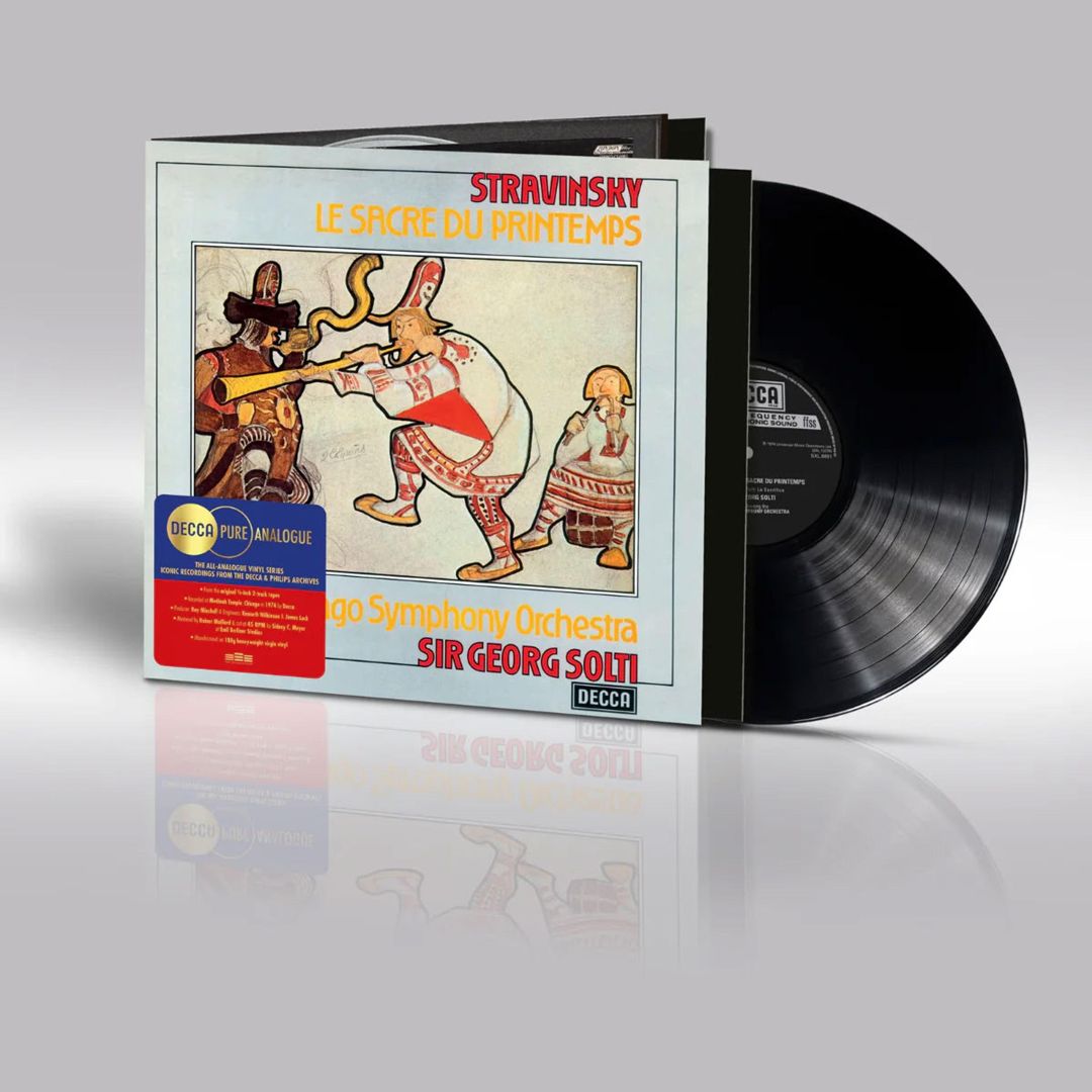 Stravinsky: Le Sacre du Printemps cover art