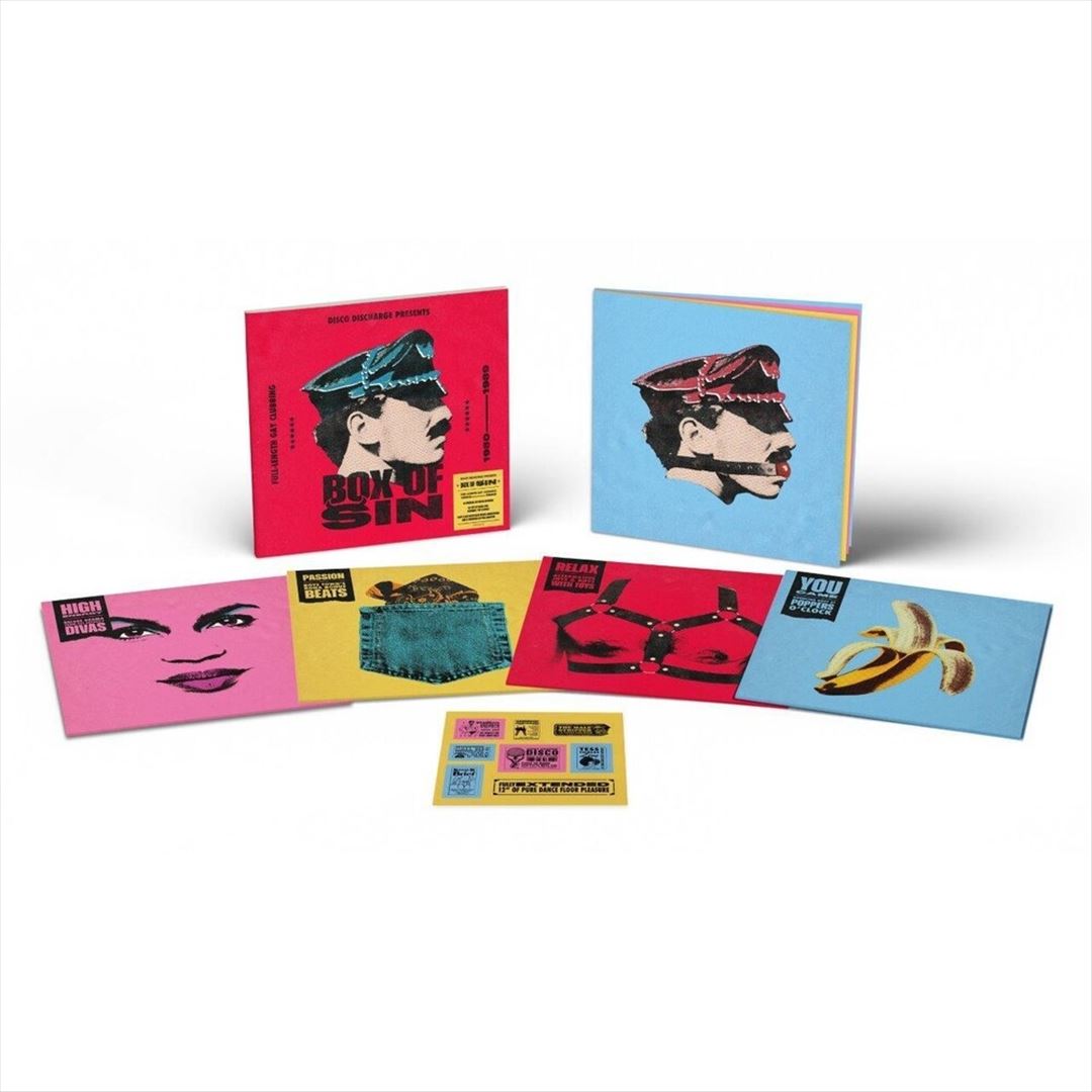 Disco Discharge Presents Box of Sin  cover art
