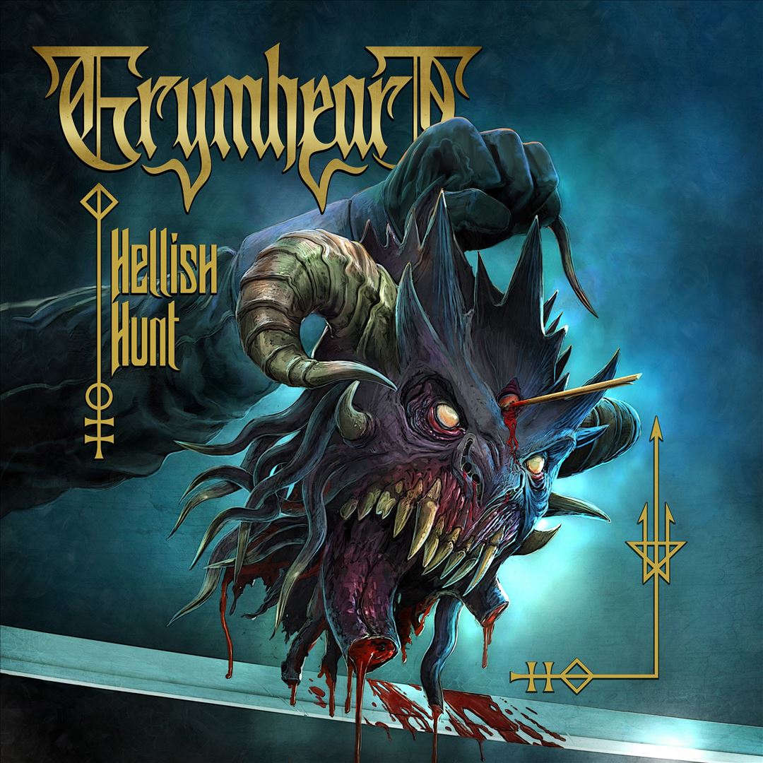 Hellish Hunt [Translucent Turquoise Vinyl] cover art