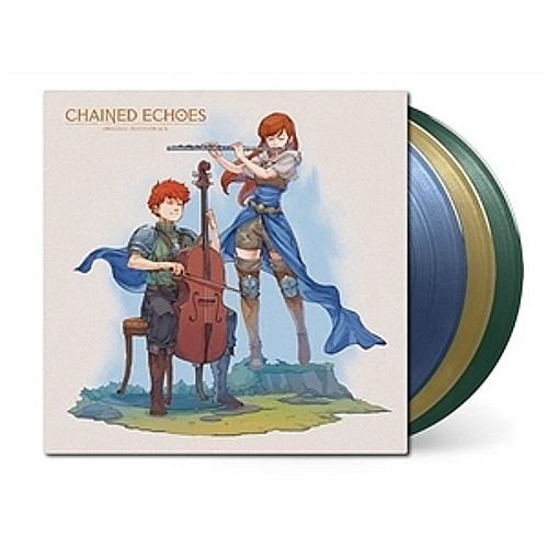 Chained Echoes ["Deep Ocean Pearl", Gold & Dark Green Vinyl] cover art