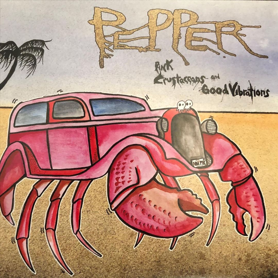 Pink Crustaceans and Good Vibrations cover art
