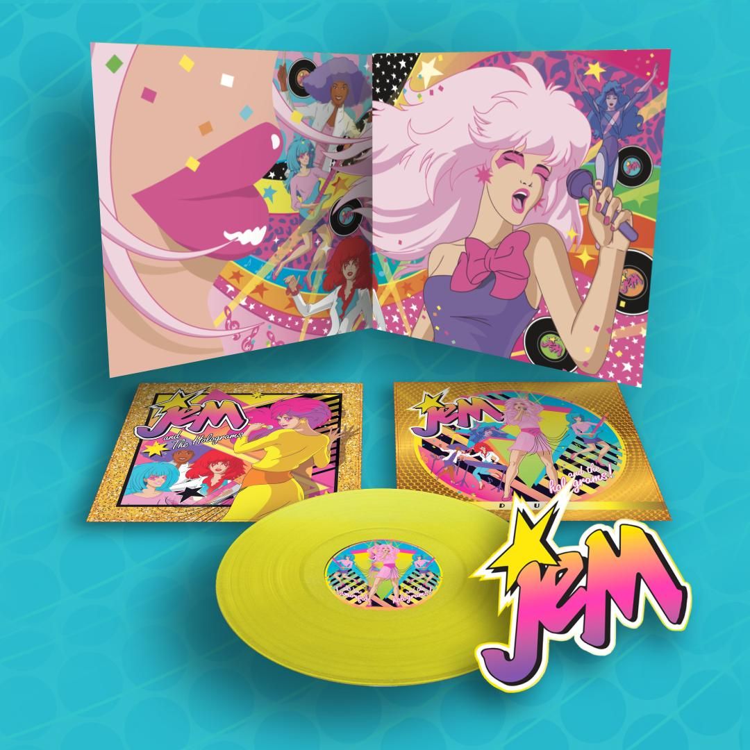 Jem and the Holograms [Deluxe] [Lemonade Sparkle 2 LP] cover art