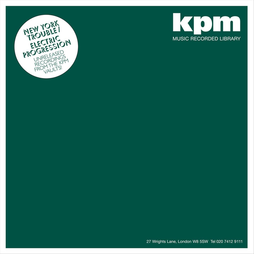 KPM: New York Trouble/Electric Progression cover art