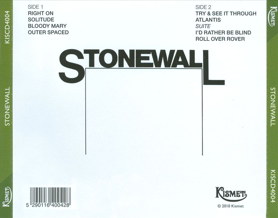 Stonewall cover art
