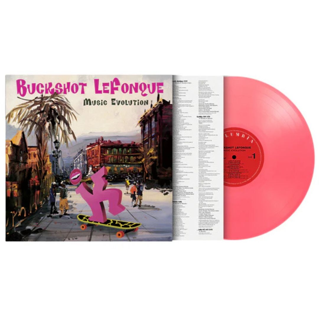 Music Evolution [Limited 180-Gram Pink Colored Vinyl] cover art