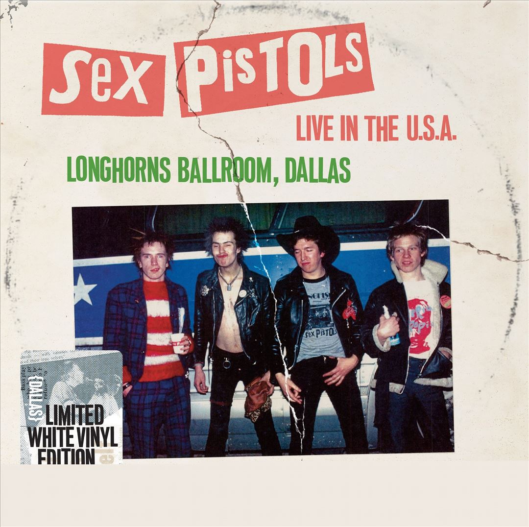 Live In The U.S.A. 1978 - Longhorns Ballroom, Dallas [White LP] cover art