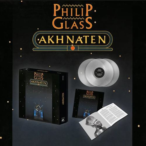 Philip Glass: Akhnaten cover art