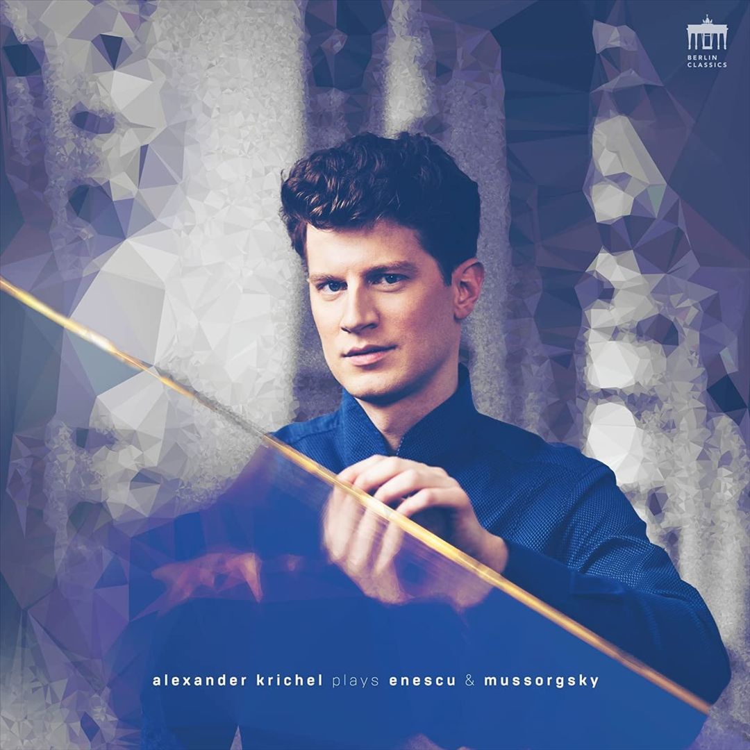 Alexander Krichel plays Enescu & Mussorgsky cover art