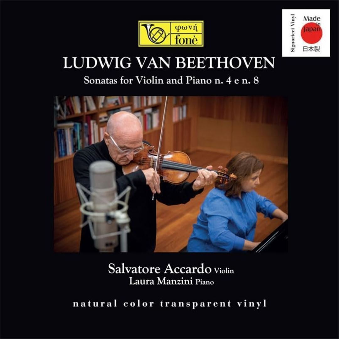 Ludwig van Beethoven: Sonatas for Violin and Piano n. 4 e n. 8 cover art