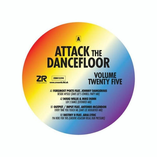 Attack on the Dancefloor, Vol. 25  cover art