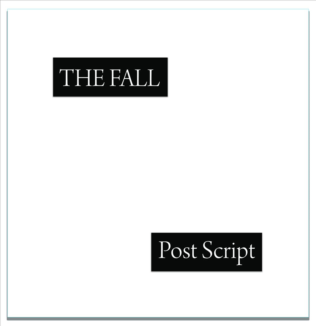 Post Script [White Vinyl] cover art