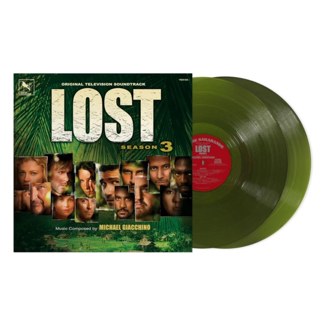 Lost: Season 3 [Original Television Soundtrack] [Translucent Forest Green 2 LP] cover art