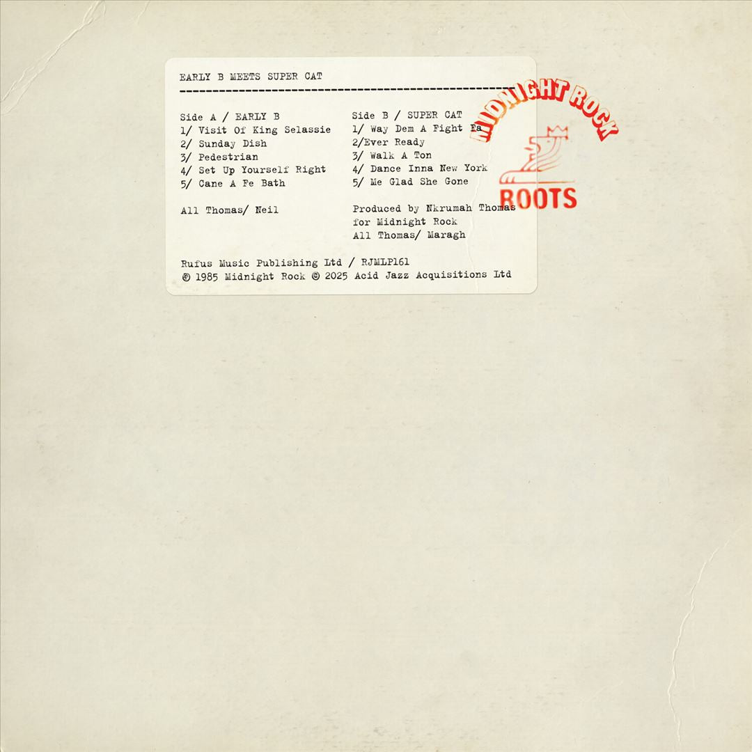 Early B Meets Super Cat cover art