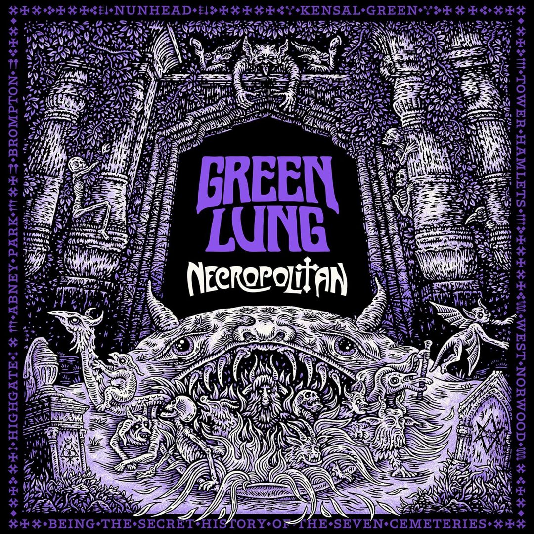 Necropolitan [Gatefold Purple Colored Vinyl] cover art