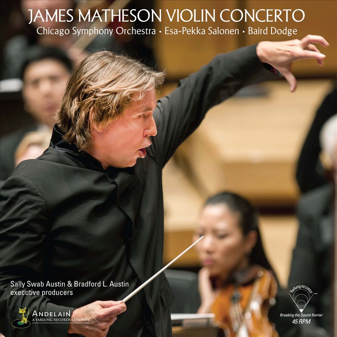 James Matheson: Violin Concerto cover art