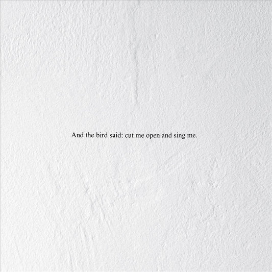 And the Bird Said: Cut Me Open and Sing Me cover art