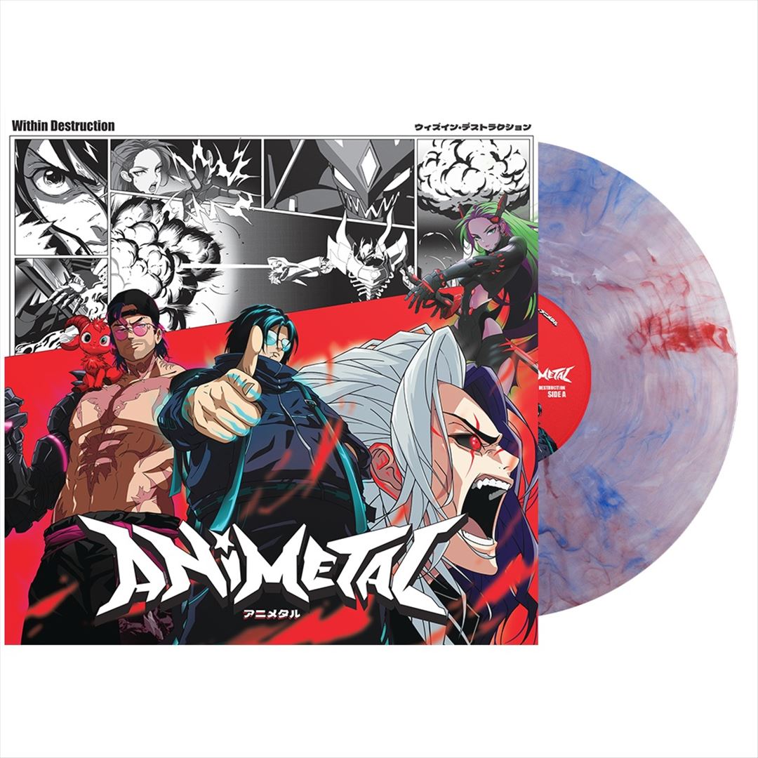 ANIMETAL [Clear/Red/White/Blue Marble LP] cover art