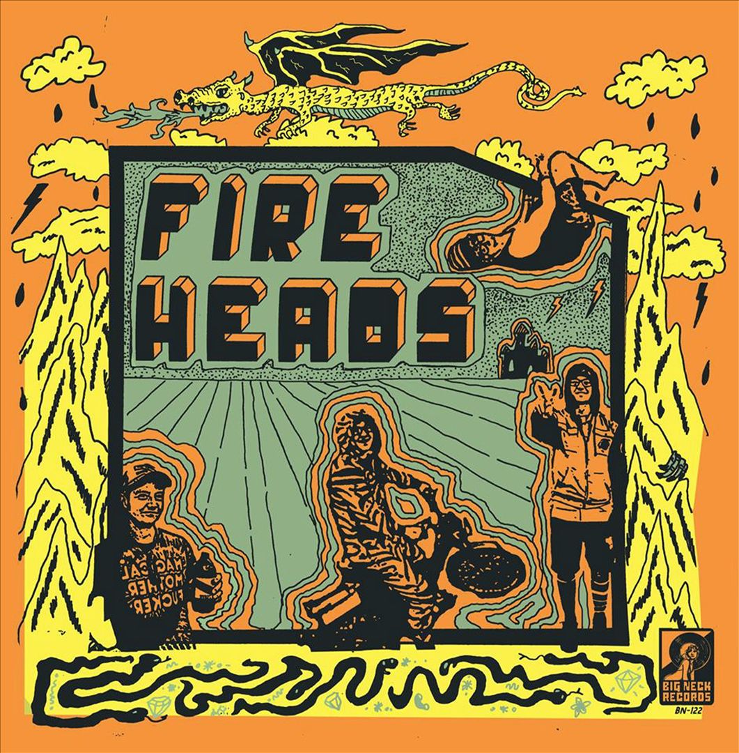 Fire Heads/Sex Scenes [Split LP] cover art