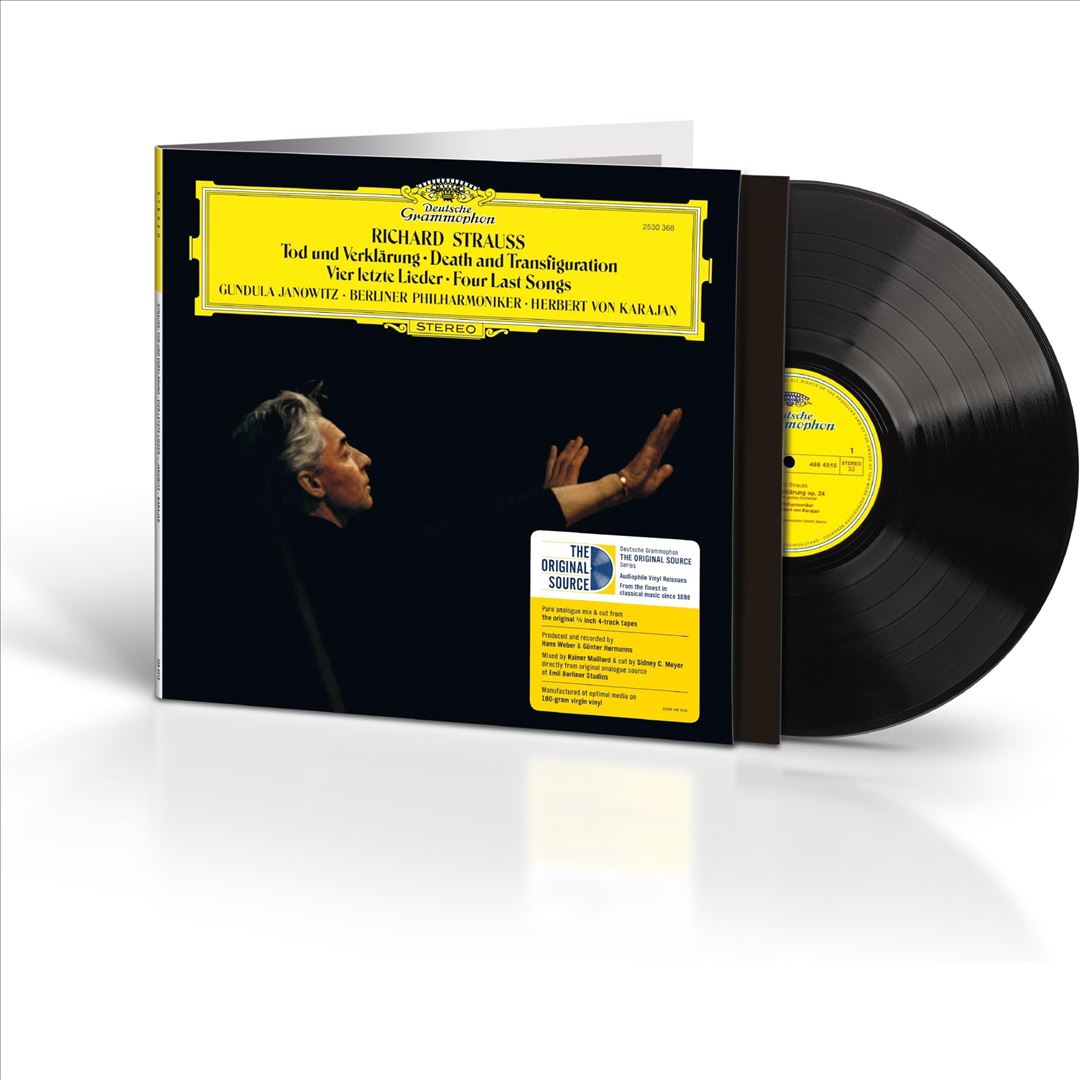 Richard Strauss: Tod und Verklärung; Vier lietzte Lieder cover art