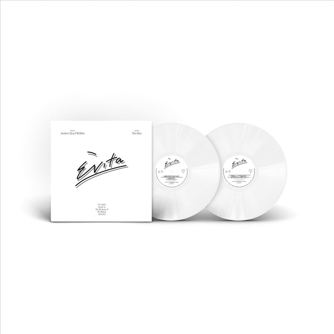 Evita [Original London Studio Cast] [White 2 LP] cover art