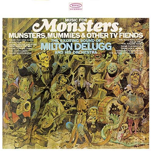 Music for Monsters, Munsters, Mummies and Other TV Fiends cover art