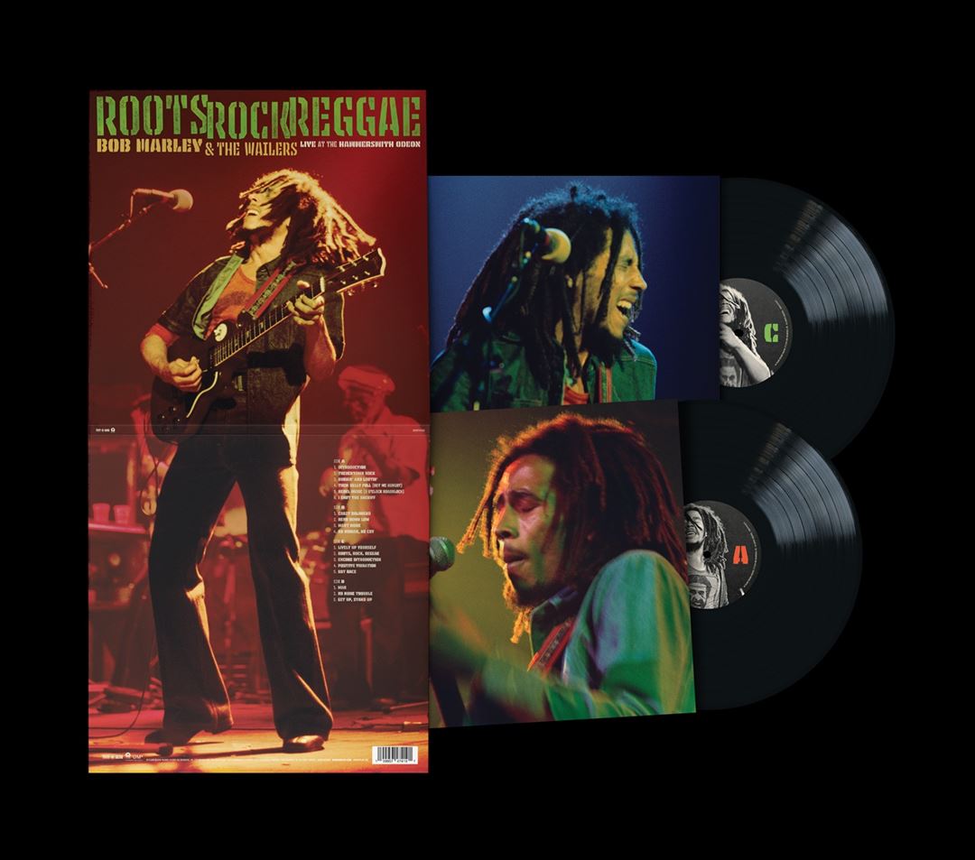 Roots, Rock, Reggae: Live at the Hammersmith Odeon [180g 2 LP] cover art