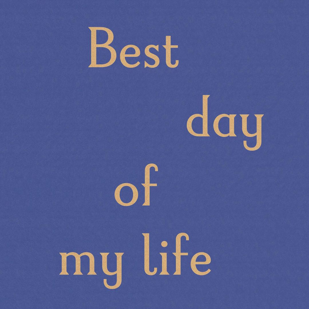 Best Day of My Life cover art