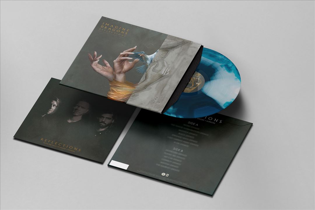Reflections (from the Vault of Smoke + Mirrors) [Ocean Blue LP] cover art