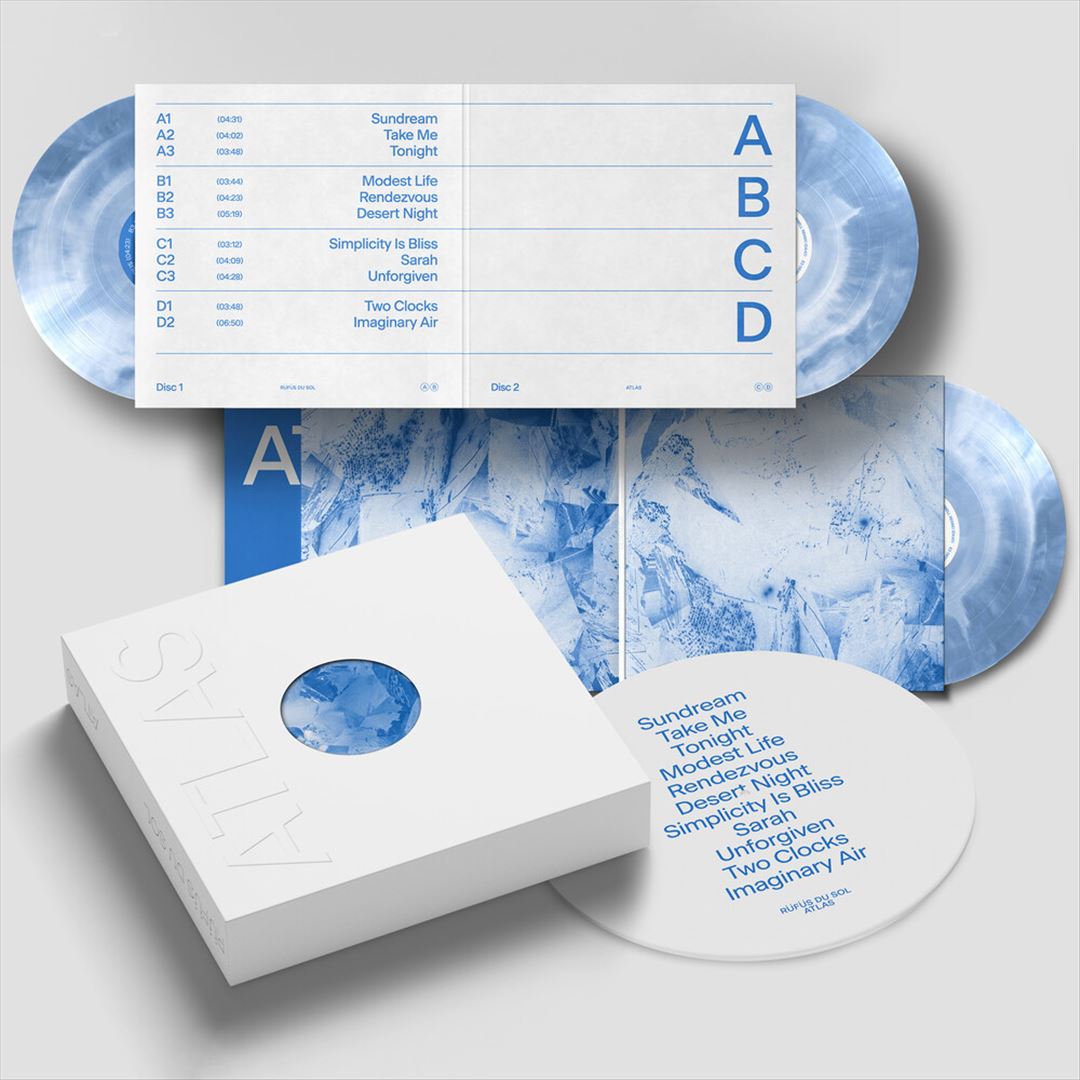 Atlas (Limited Edition 10 Year Anniversary Box Set) [White & Blue Vinyl with Slipmat and Photo] cover art