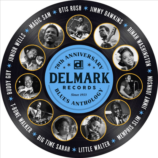 70th Anniversary Blues Anthology cover art