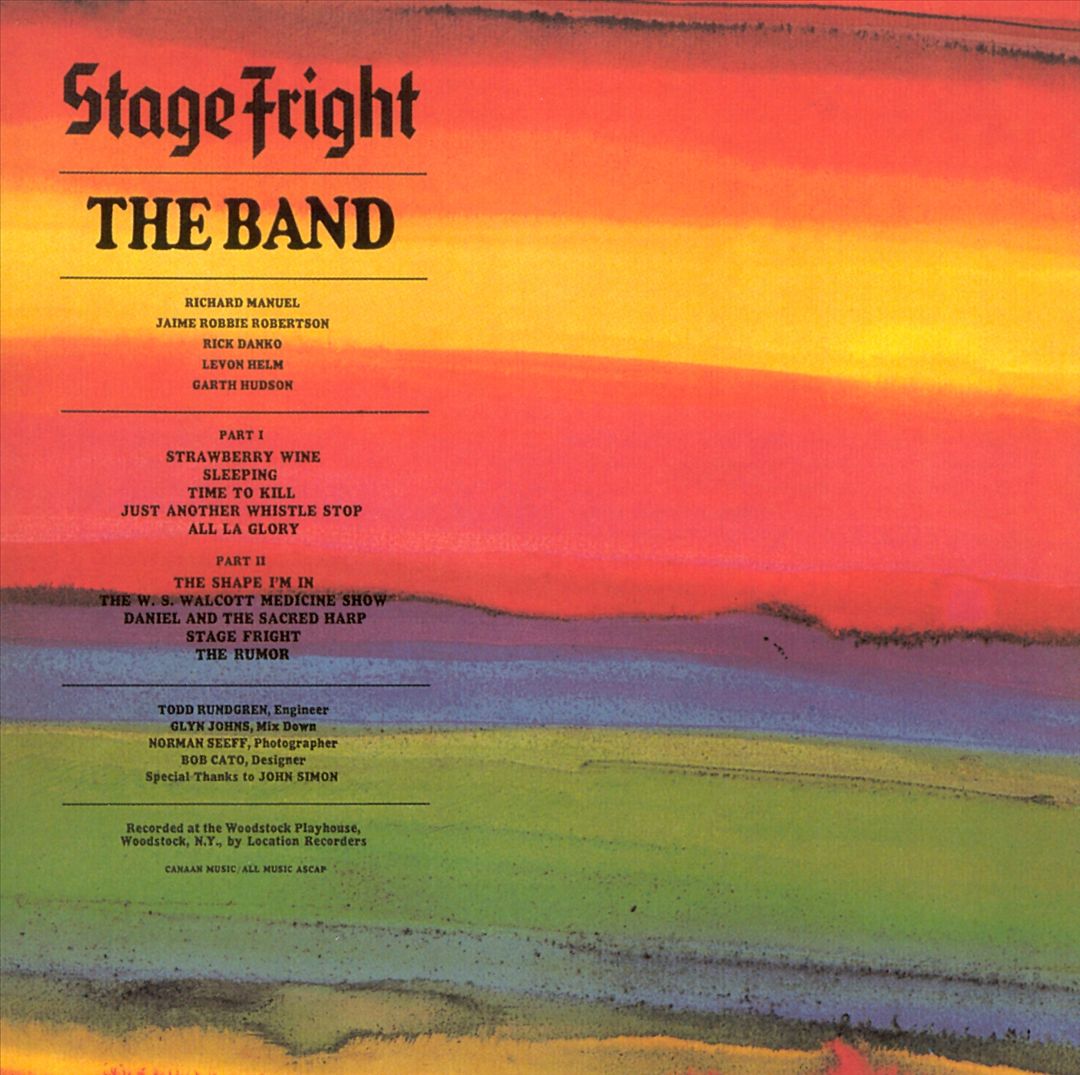 Stage Fright [LP] cover art