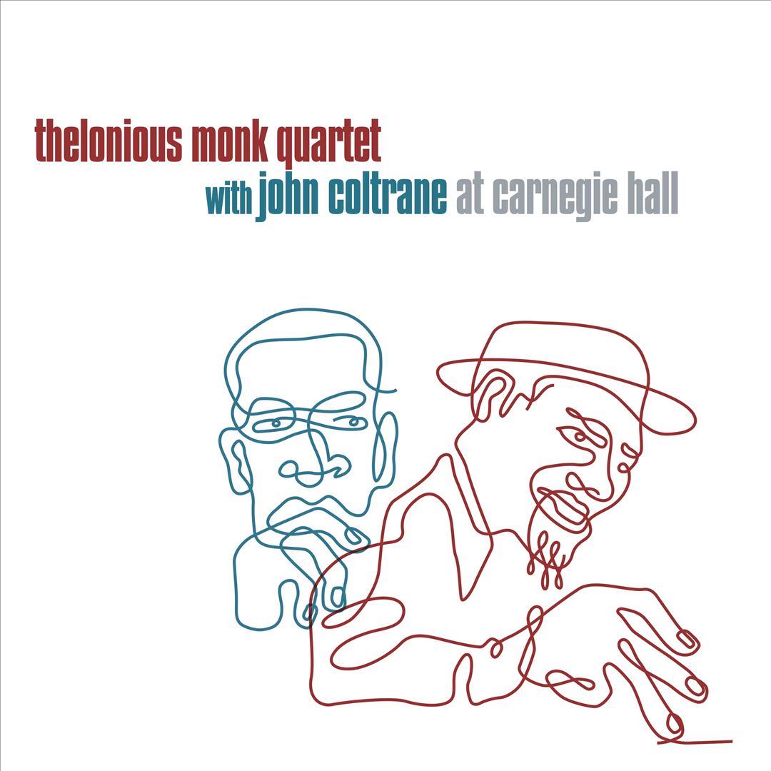 Thelonious Monk Quartet With John Coltrane At Carnegie Hall [Clear 2 LP] [180g Vinyl] cover art