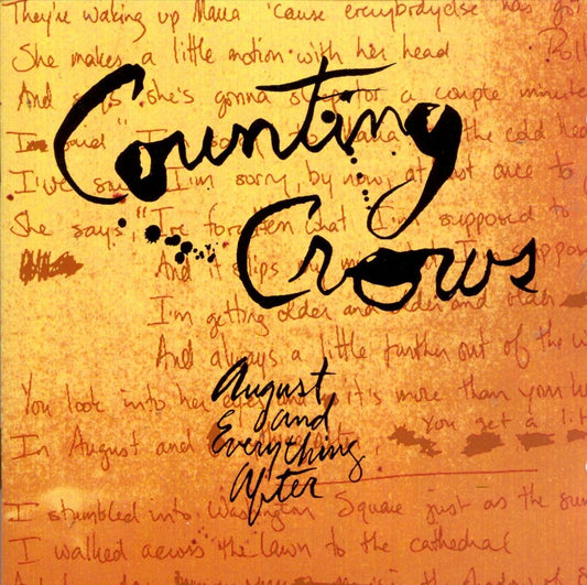 August and Everything After [LP] cover art