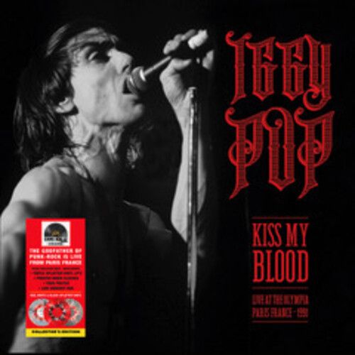 Kiss My Blood: Live in Paris [Red & White Splatter Vinyl] cover art