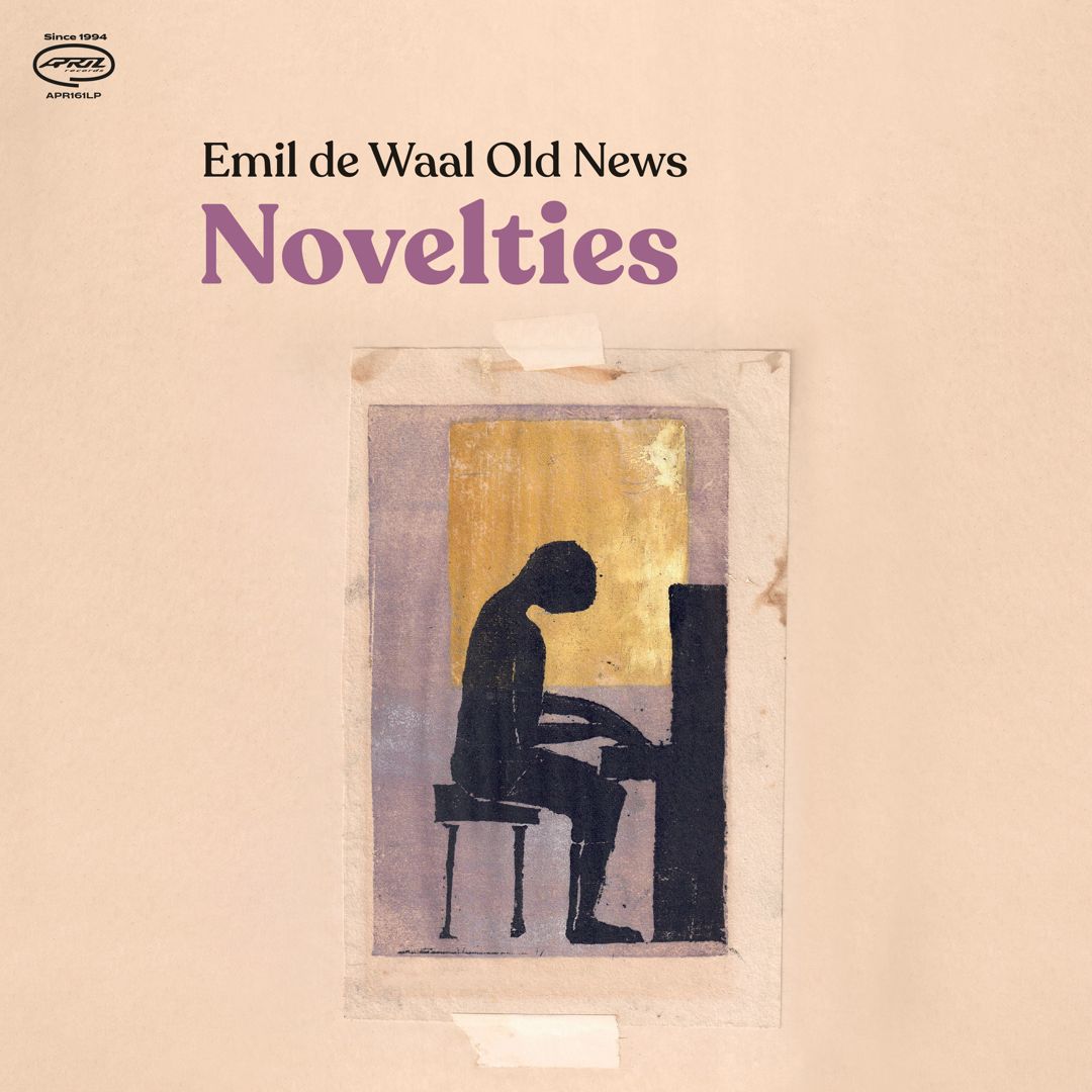 Emil de Waal Old News - Novelties (Black Vinyl) [LP] cover art