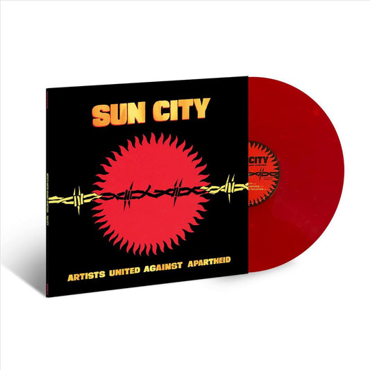 Sun City: Artists United Against Apartheid [Red/Yellow Swirl LP] cover art