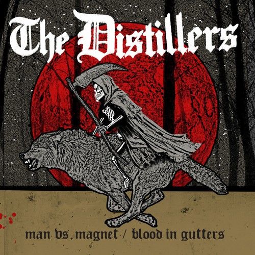 Man vs. Magnet/Blood in Gutters cover art