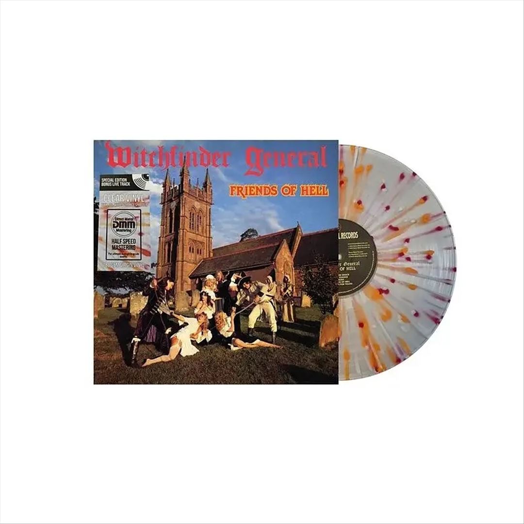 Friends Of Hell [Clear with Red, Orange & White Splatter Vinyl] cover art