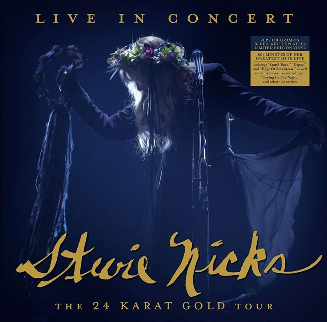 Live in Concert: The 24 Karat Gold Tour [Blue & White Splatter Vinyl] cover art