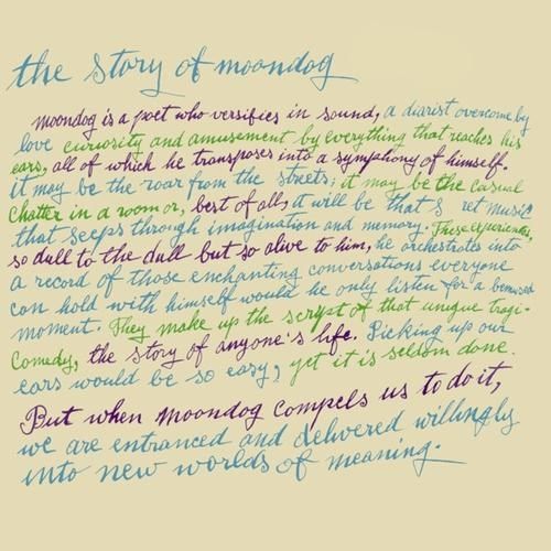 Story of Moondog cover art