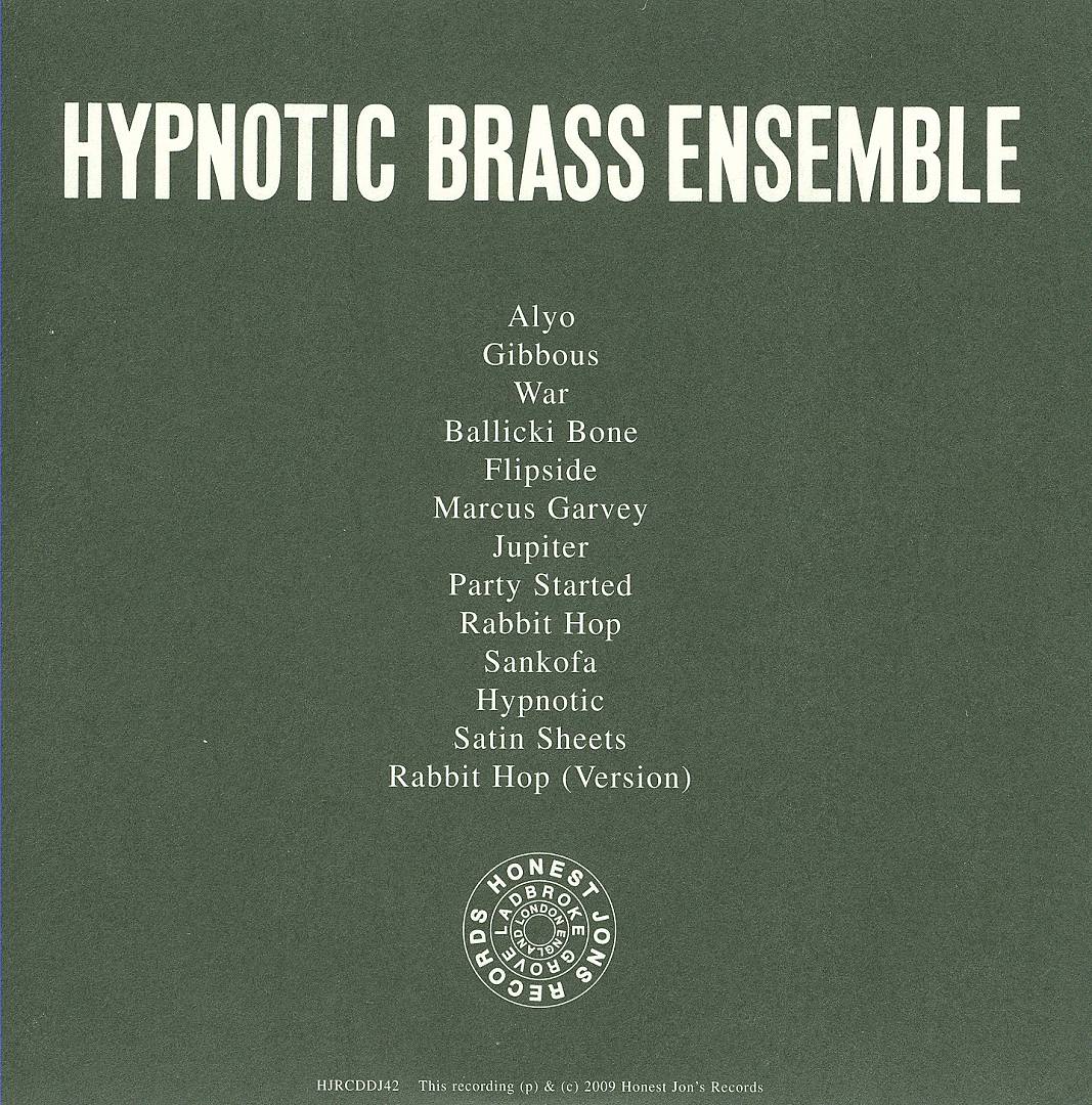 Hypnotic Brass Ensemble cover art