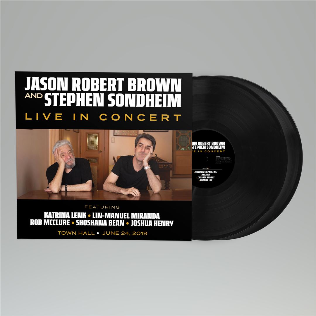 Jason Robert Brown and Stephen Sondheim: Live in Concert [2 LP] cover art