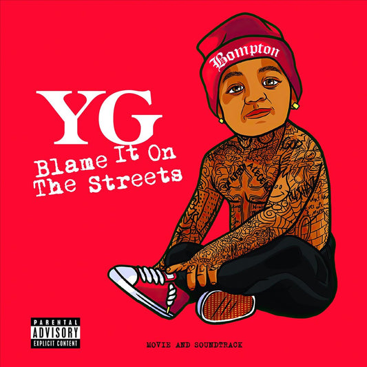 Blame It On The Streets [Translucent Red LP] cover art