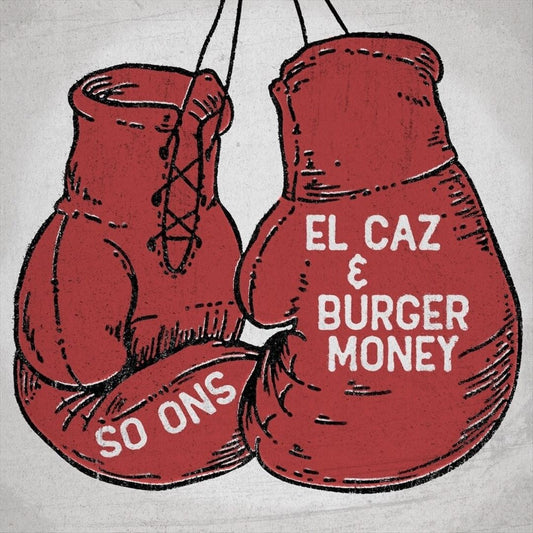 Caz B/W Burger Money cover art
