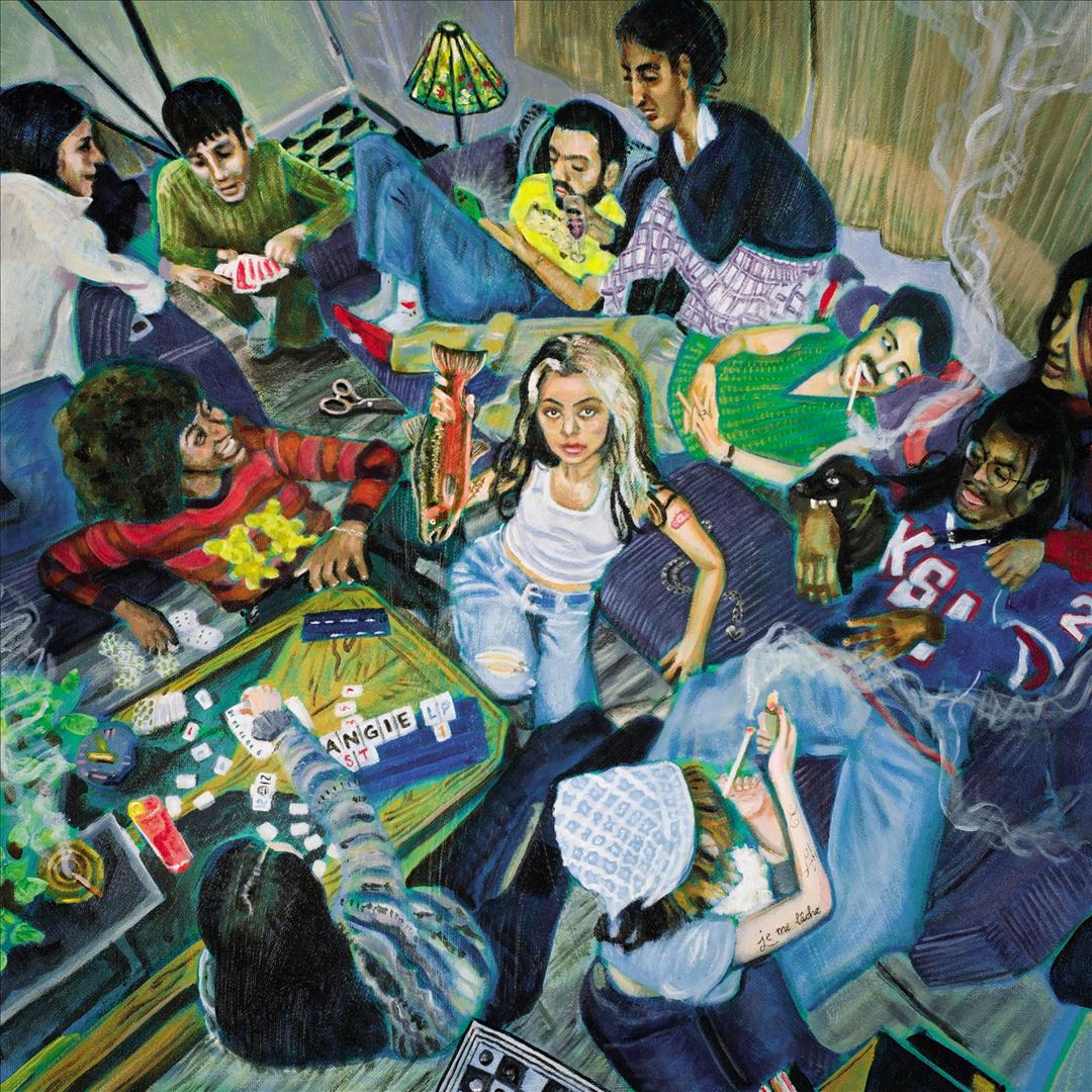 ANGIE [Transparent Green-Blue Petrol LP] cover art