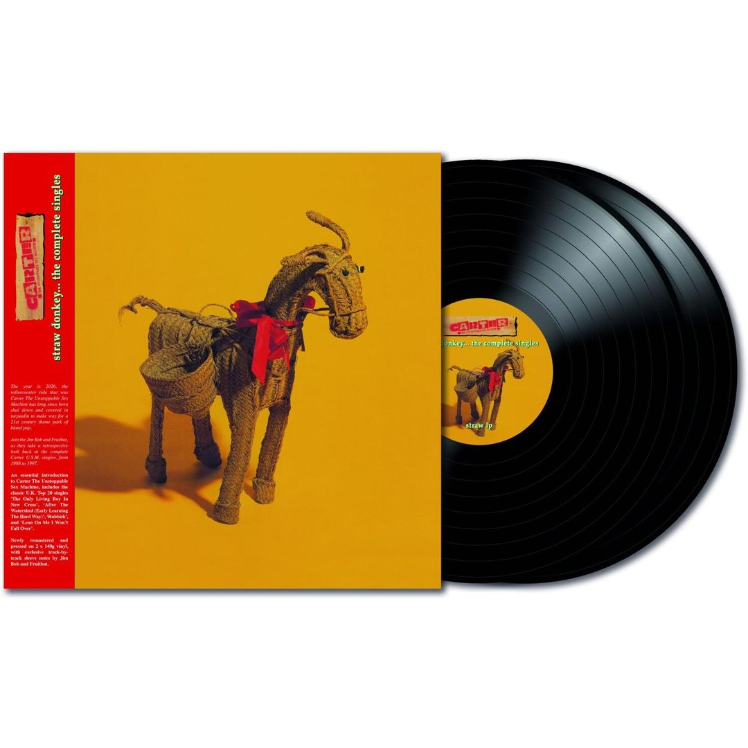 Straw Donkey: The Singles cover art