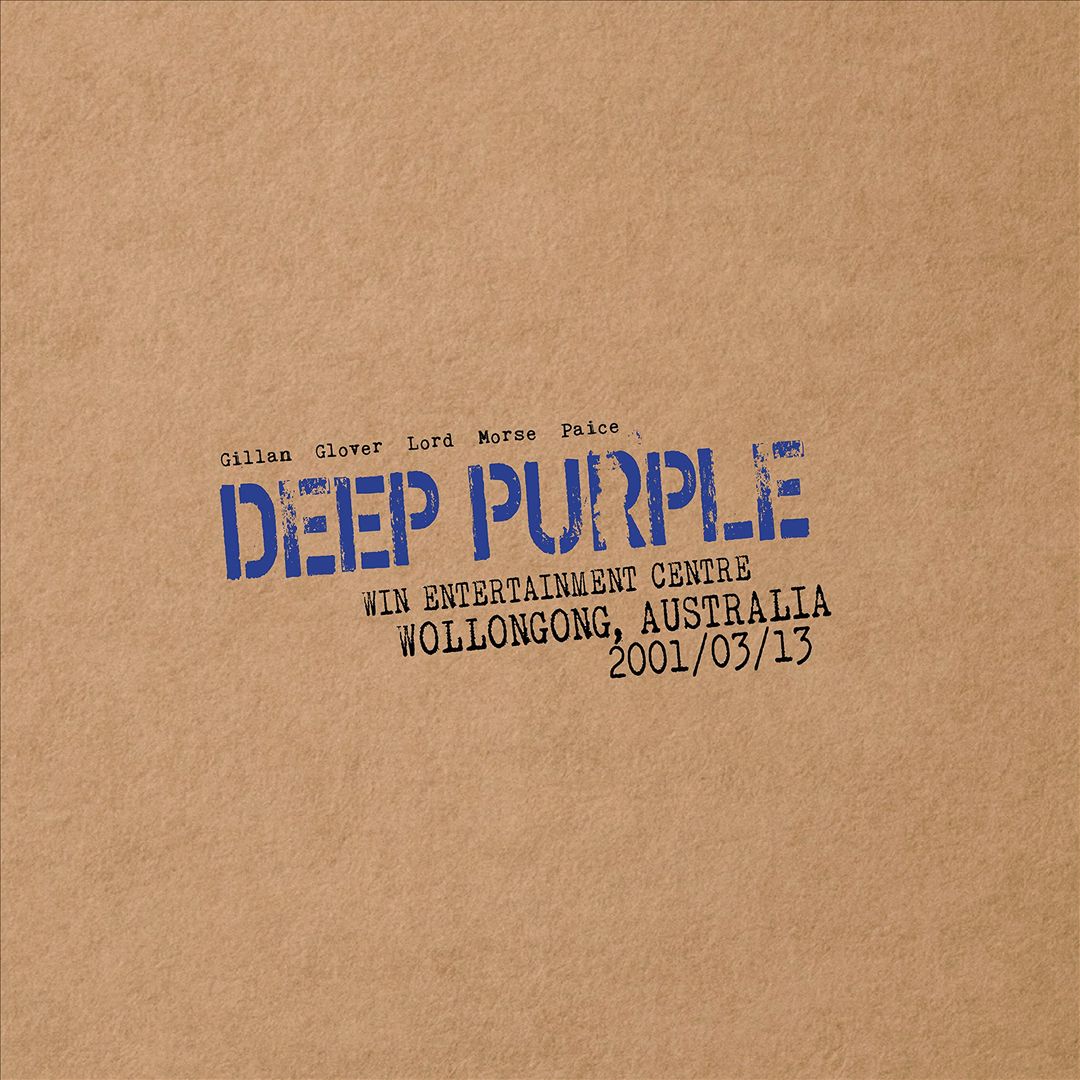 Live in Wollongong, 2001 cover art
